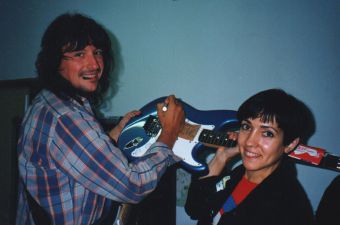Mabel with Richie Sambora