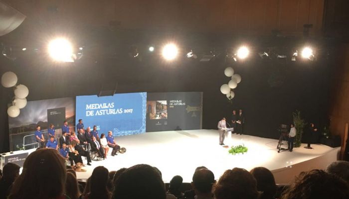 Entrega de las Medallas de Asturias 2017